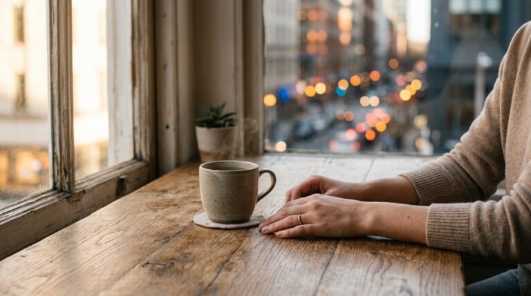 Mente Alerta, Corpo Calmo: Como Desacelerar por 5 Minutos no Caos da Cidade